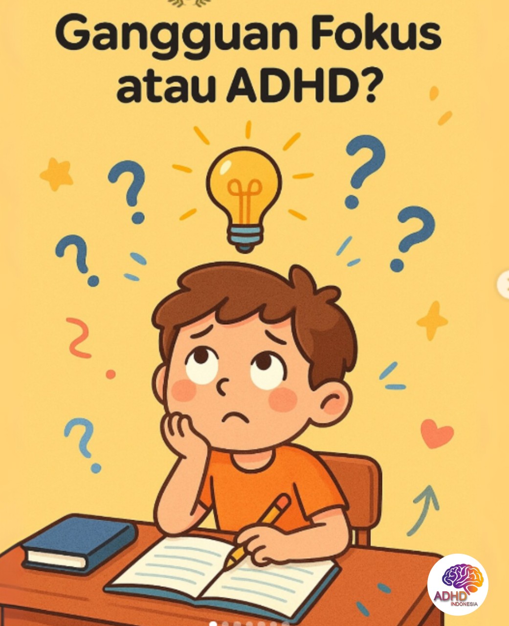 ADHD dan Kesulitan Fokus Anak: Edukasi untuk Keluarga di Kota Jayapura