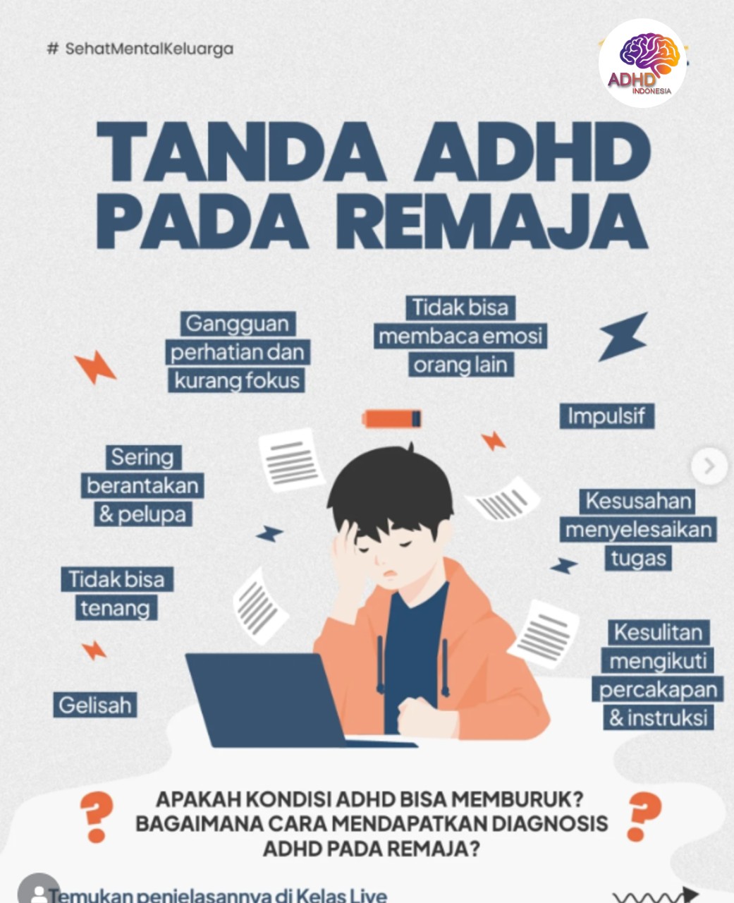 Screening ADHD Non-Diagnostik: Edukasi Awal bagi Orang Tua di Kota Jayapura
