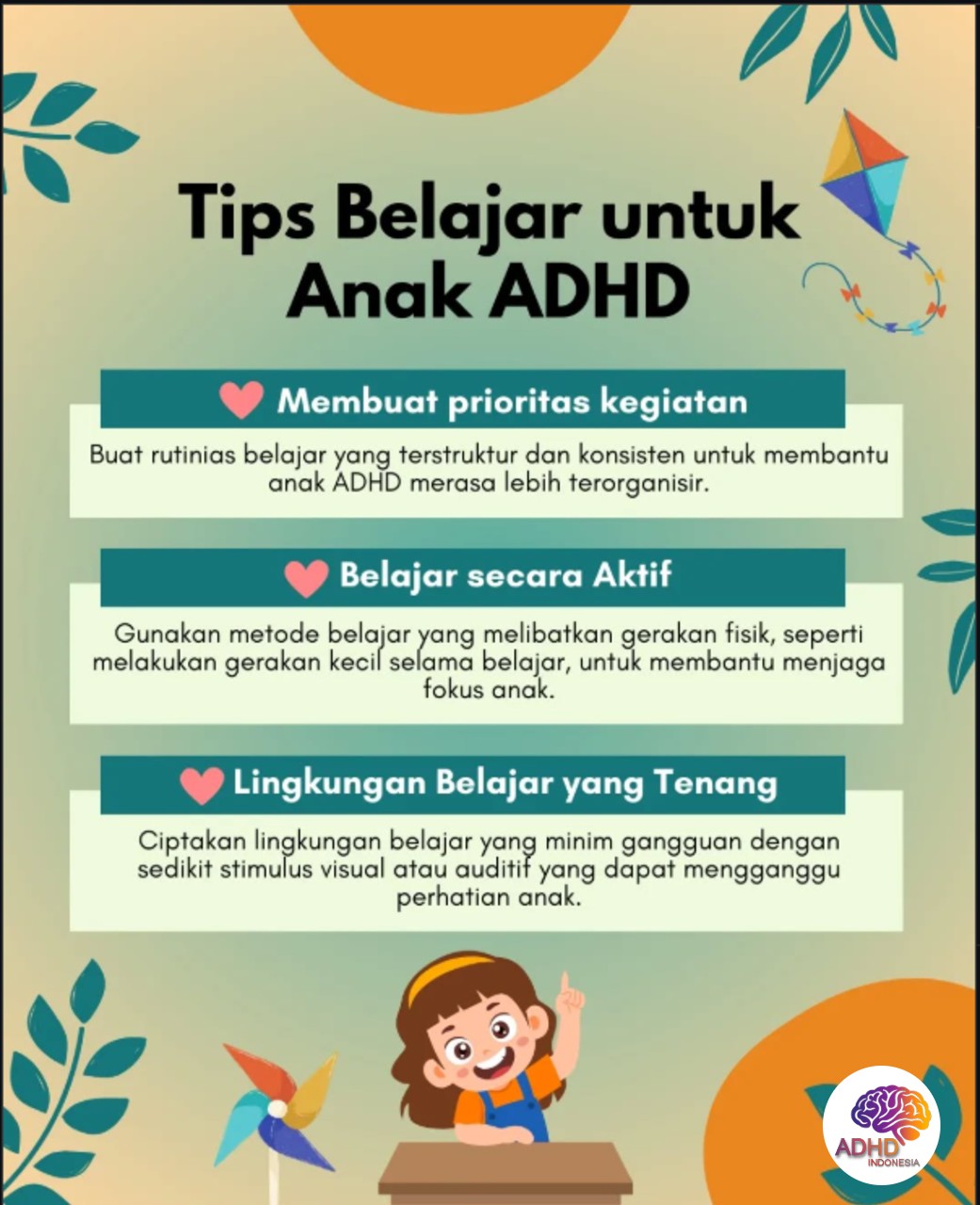 Strategi Belajar yang Cocok untuk Anak ADHD di Kota Jayapura